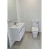 Wall Hung Vanity Con Series 750mm White